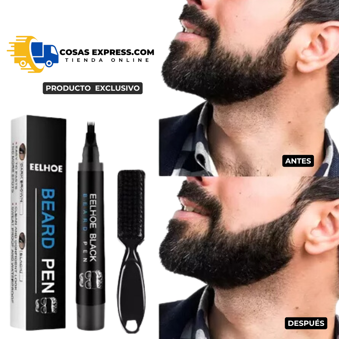 LÁPIZ PARA BARBA 3D (PREMIUM) 🧔🏻